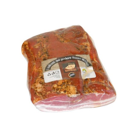 PANCETTA AFFUMICATA'SASSO ROSSO'META'S/V